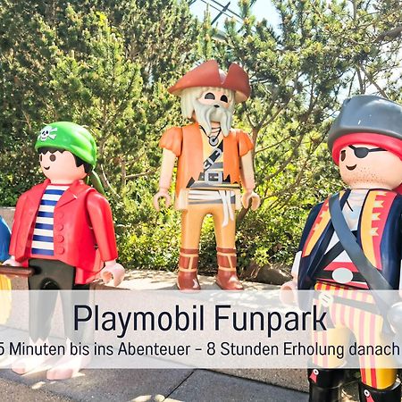 Horizon - Ferienwohnungen Playmobil Funpark Und Messe Nuernberg Mit Parkplatz 4Pers 24H Self Checkin Цирндорф Екстериор снимка